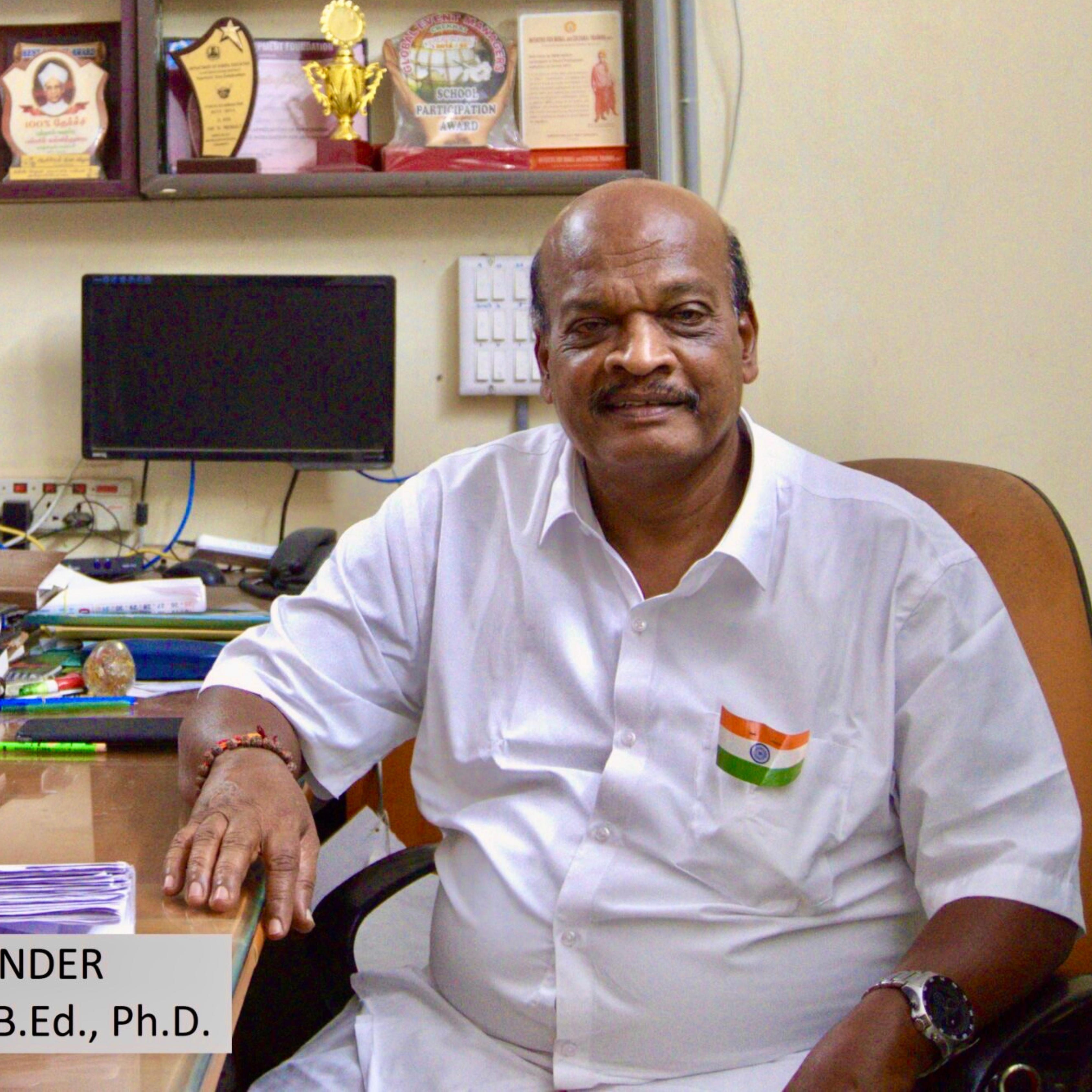 Photo of Lion. Dr. P. Muthu